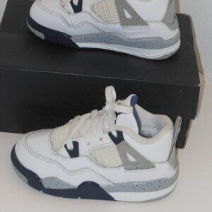 Nike Jordan 4 Retro Infant/Toddler Shoes Size 8
